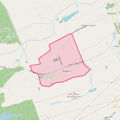 Map of Wanamie