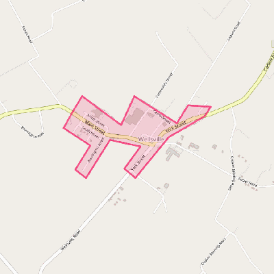 Map of Wellsville