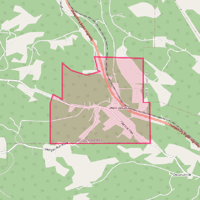 Map of West Decatur