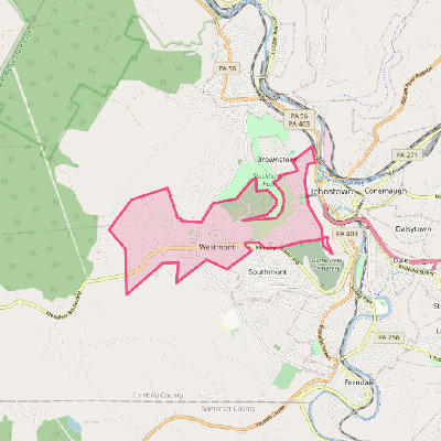 Map of Westmont