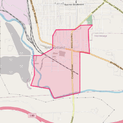 Map of Wheatland