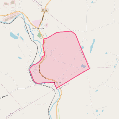 Map of White Mills