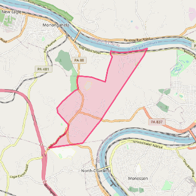 Map of Wickerham Manor-Fisher