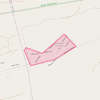 Map of Wilburton Number One