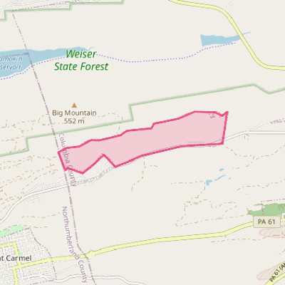 Map of Wilburton Number Two