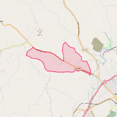 Map of Wolfdale