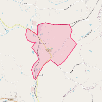 Map of Wylandville