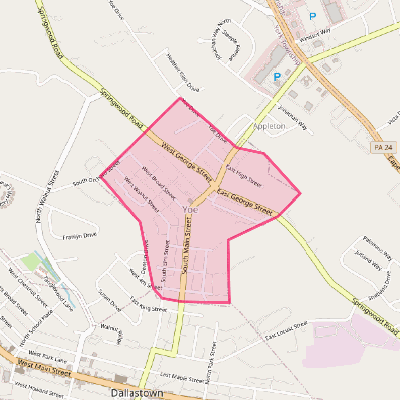 Map of Yoe