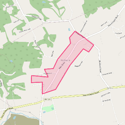 Map of Yorkana