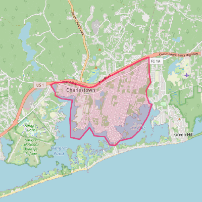 Map of Charlestown