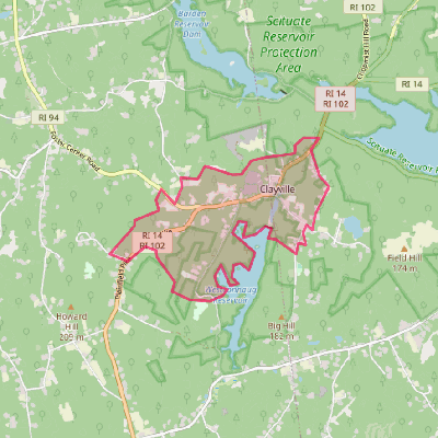 Map of Clayville