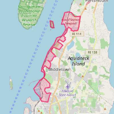 Map of Melville