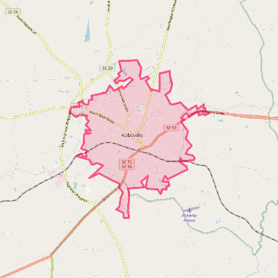 Map of Abbeville