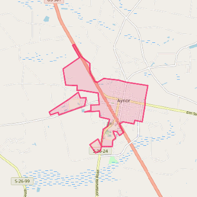 Map of Aynor