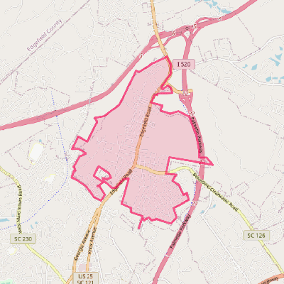 Map of Belvedere