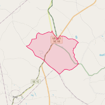 Map of Bradley