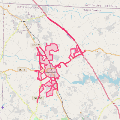 Map of Campobello