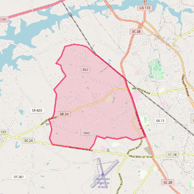 Map of Centerville