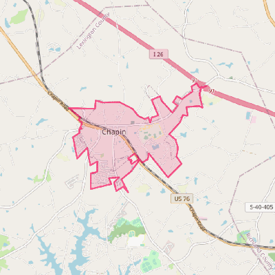 Map of Chapin