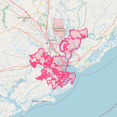 Map of Charleston