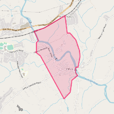 Map of Clifton