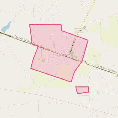 Map of Eastover