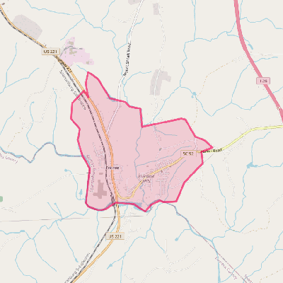 Map of Enoree