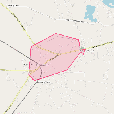 Map of Eutawville