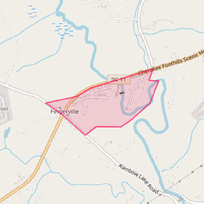 Map of Fingerville