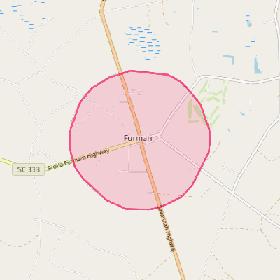 Map of Furman