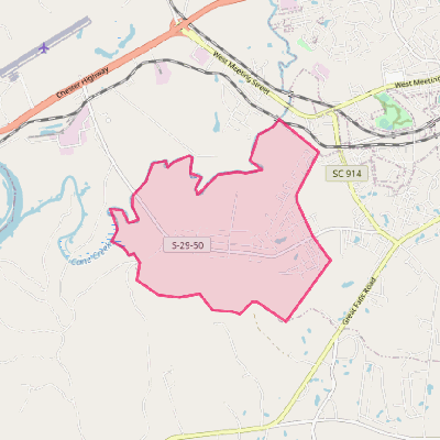 Map of Irwin