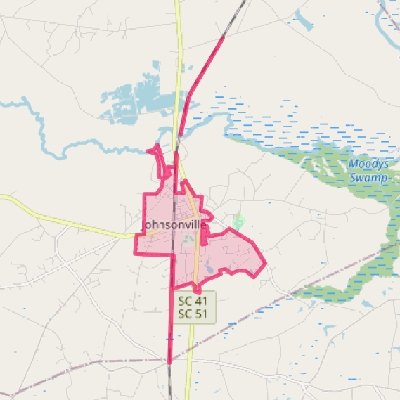 Map of Johnsonville