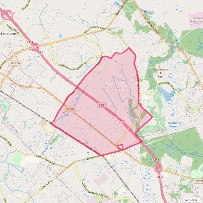 Map of Ladson