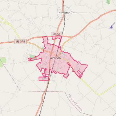 Map of Lake City