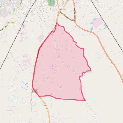 Map of Lakewood