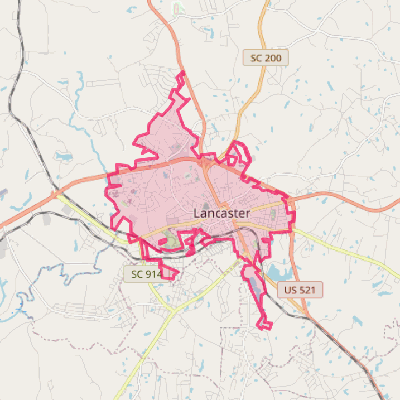 Map of Lancaster