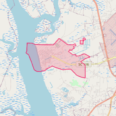 Map of Laurel Bay