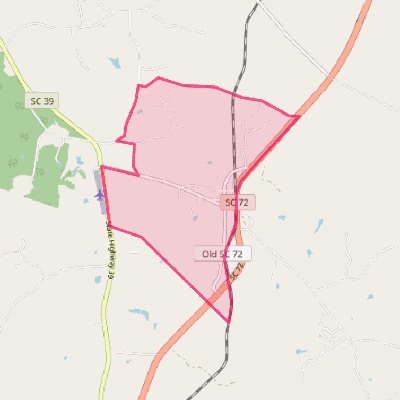 Map of Mountville