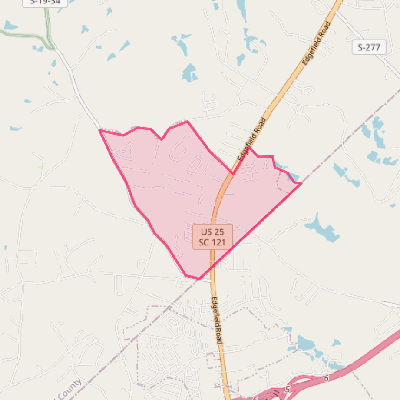 Map of Murphys Estates