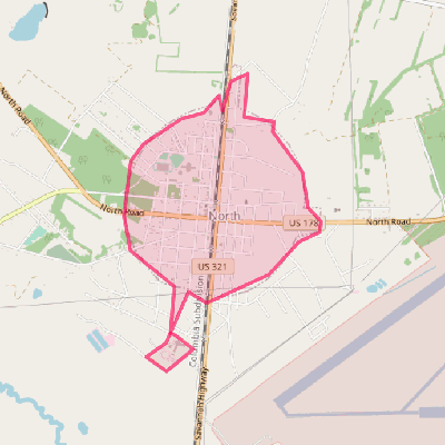 Map of North