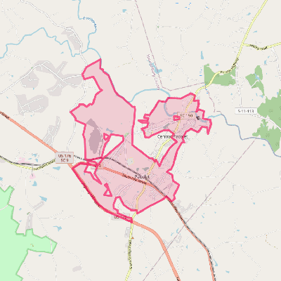 Map of Pacolet