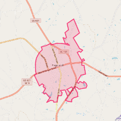 Map of Pageland