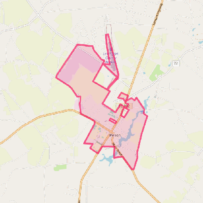 Map of Pelion