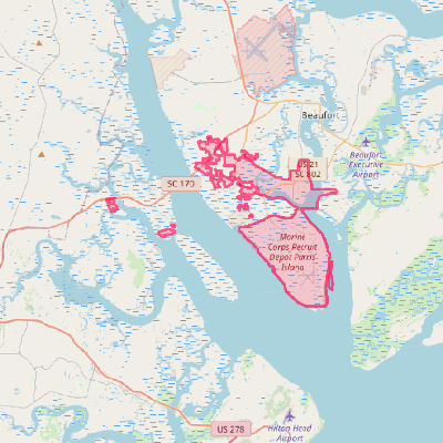 Map of Port Royal