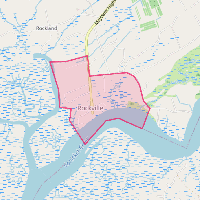 Map of Rockville