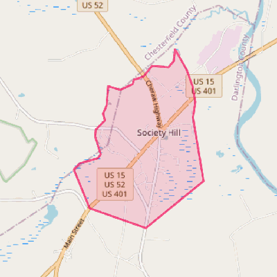 Map of Society Hill