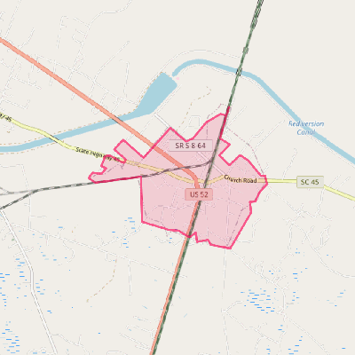 Map of St. Stephen