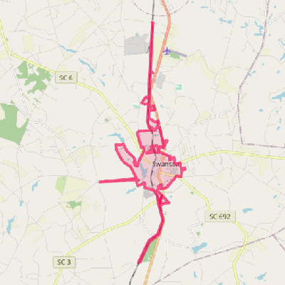 Map of Swansea