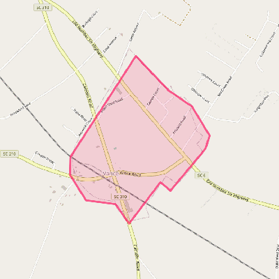 Map of Vance