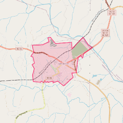 Map of Whitmire